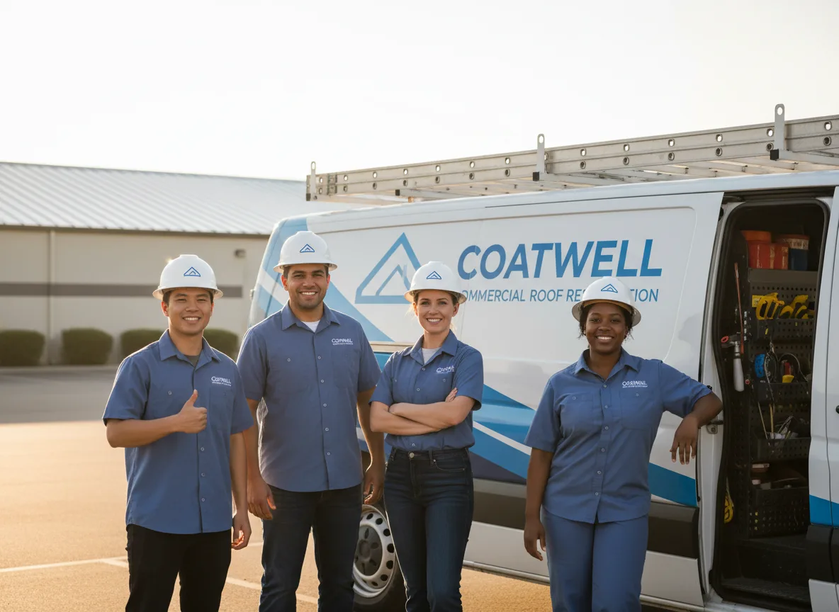 Commercial roof coating company in Galveston, IN